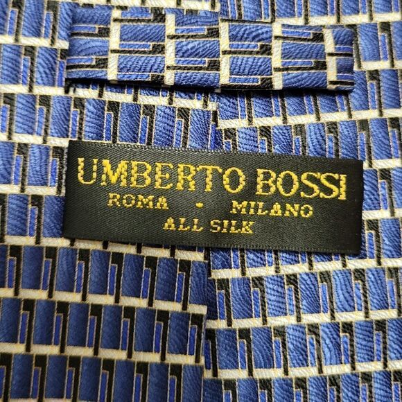 Umberto bossi geometric necktie - Picture 7 of 7